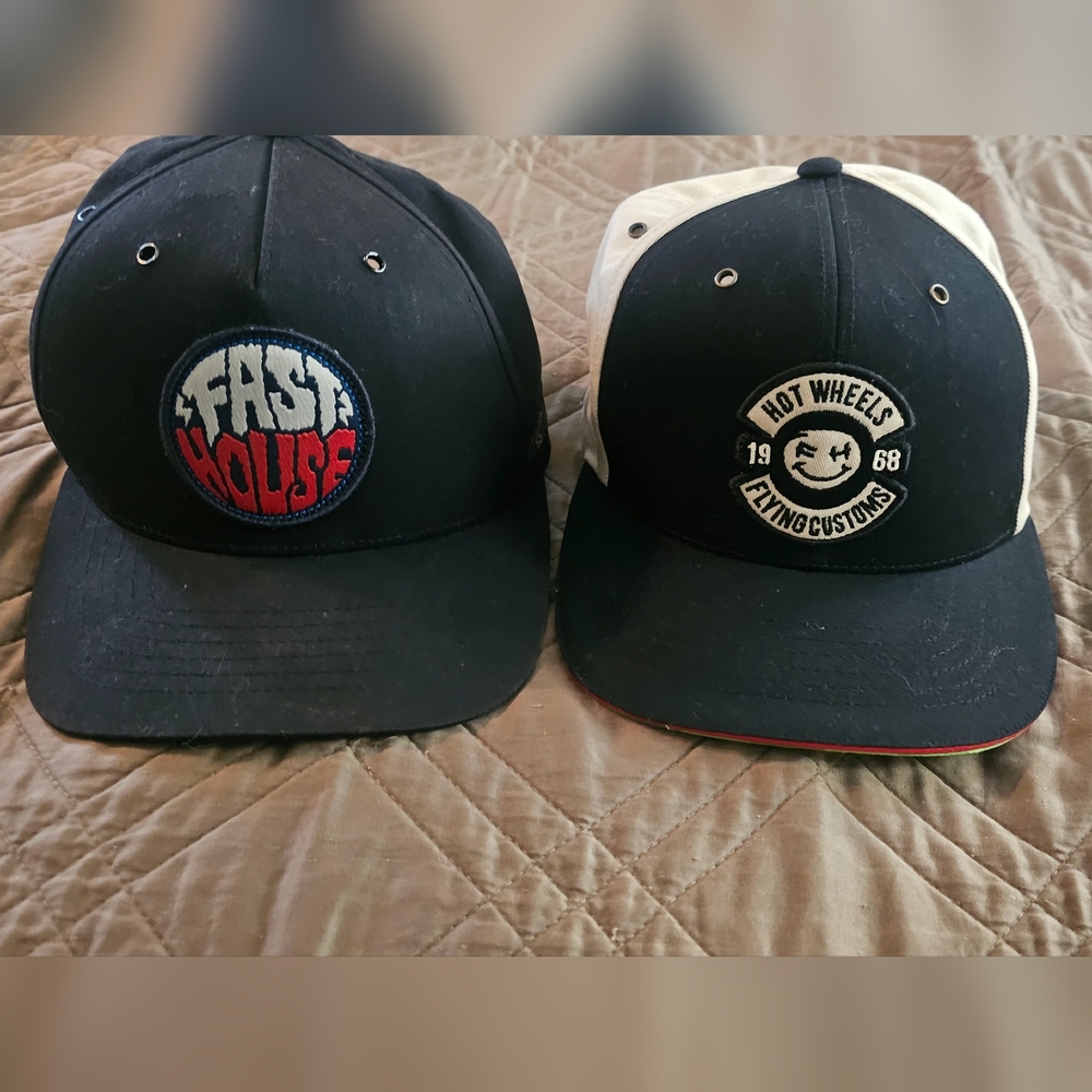 Hot Wheels Black and White Cap